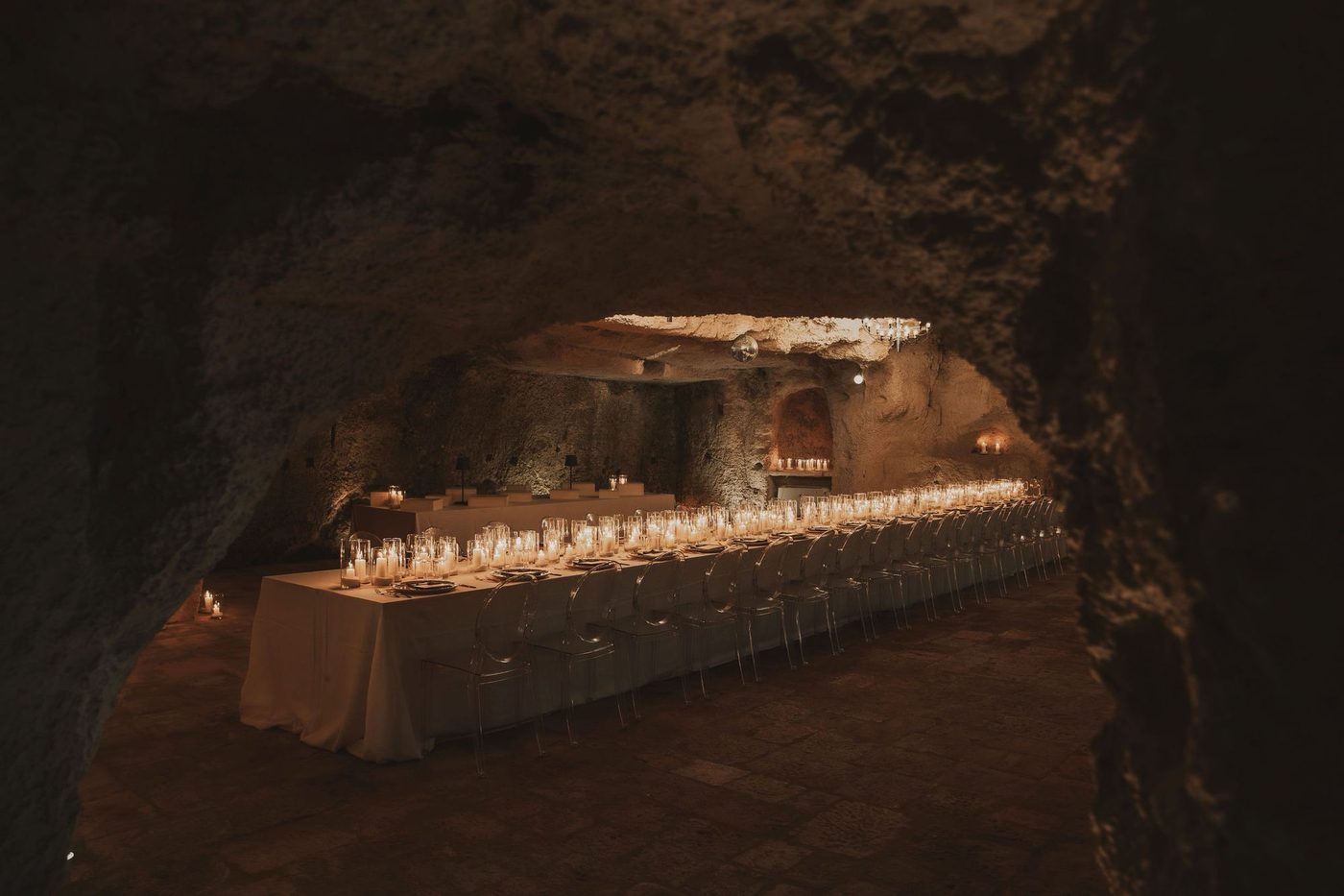 The grotta at Masseria Alchimia