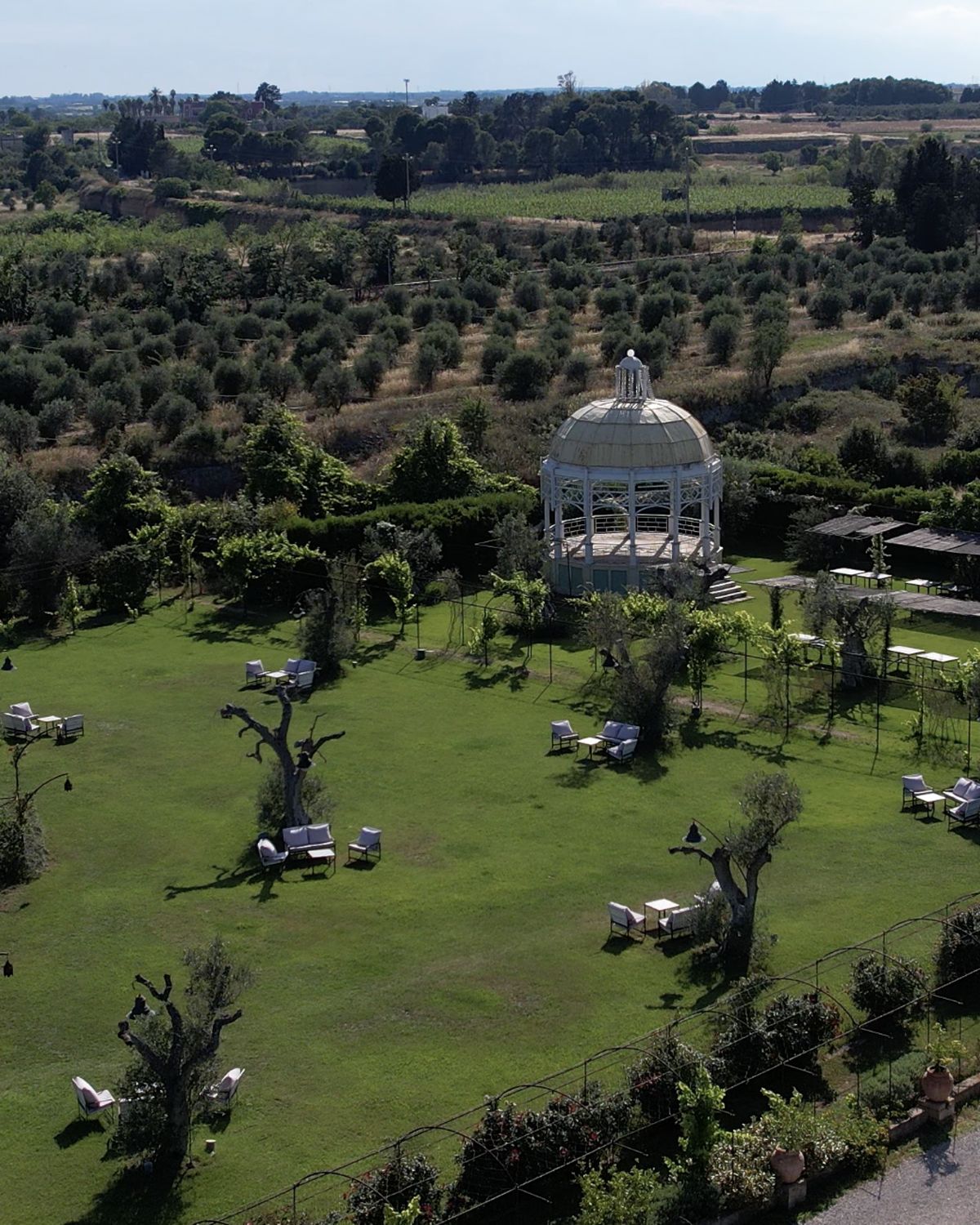 The bandstand at Li Calizzi