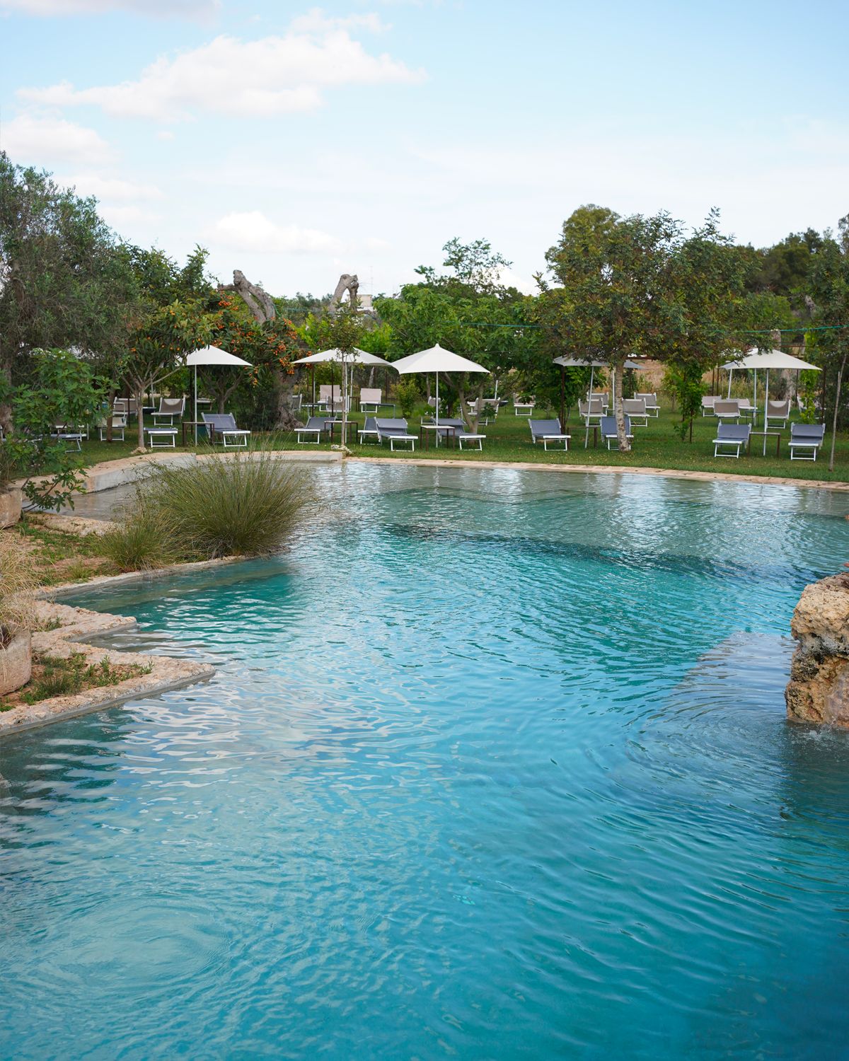 Pool & gardens at Li Calizzi