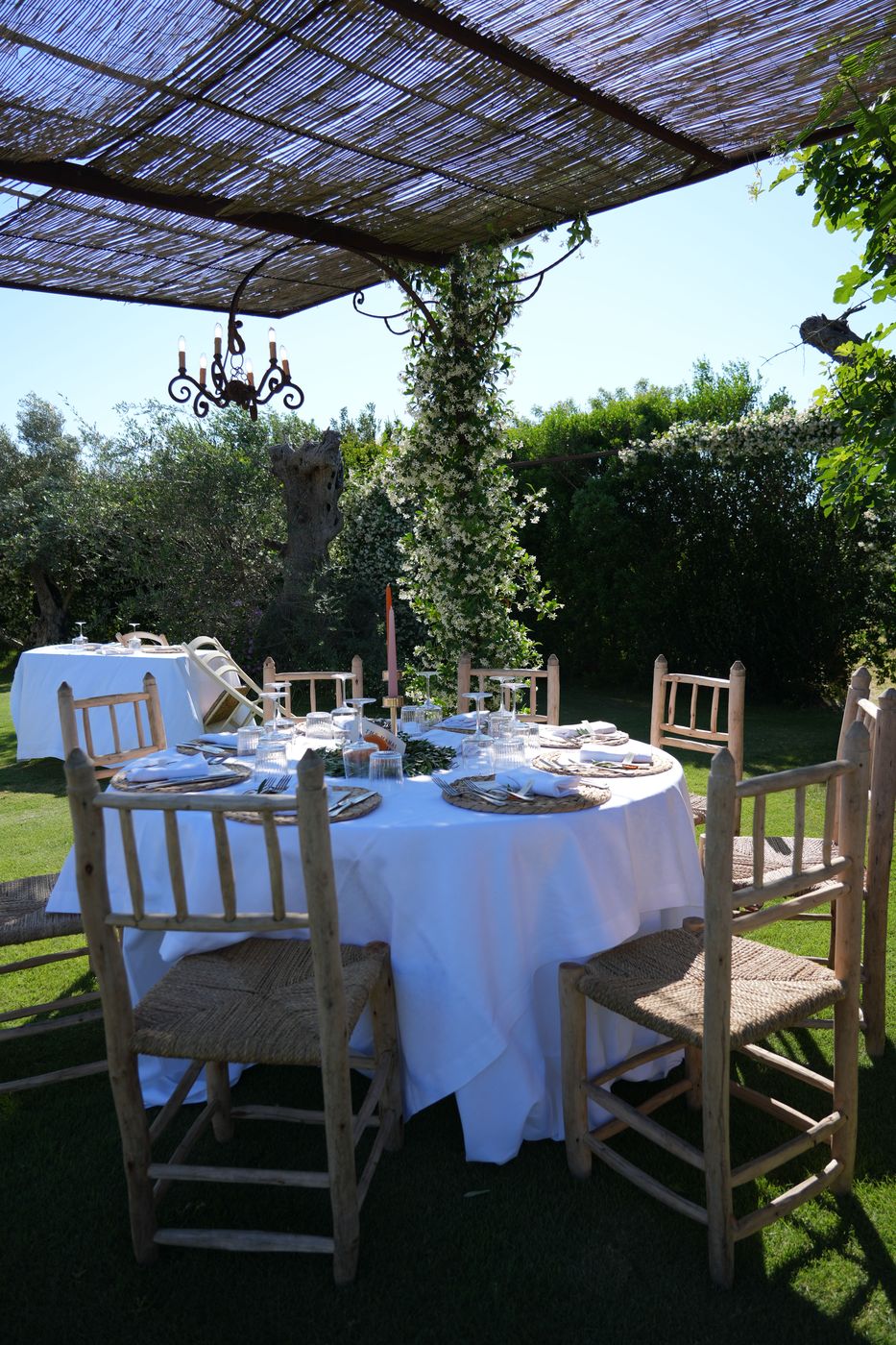 Dinner – wedding day at Li Calizzi